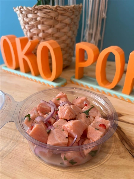 Ceviche de Salmão