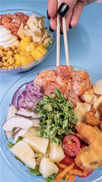 Poke de Salmão Grelhado